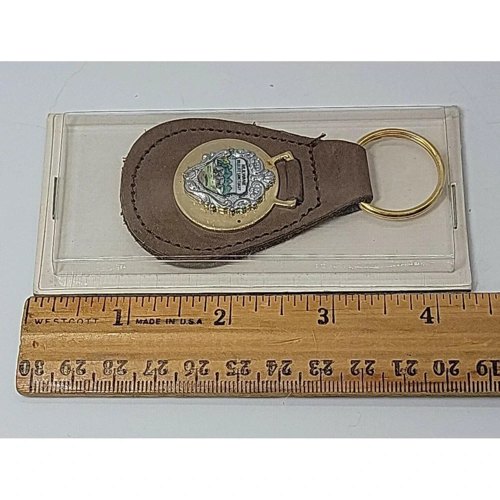 New Mlilwane Wildlife Sanctuary Swaziland Big Game park travel souvenir keychain